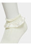 Pack of 3 - Girls Ruffled Ankle Socks - 5