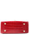Women Red Croc faux Leather Sling Bag - 5