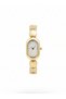 Vintage Style Oval Dial Women Wristwatch Luxury Appearance Jewelry Watch