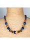 Solar Indigo Nomad – Ethnic Natural Stone Design Necklace - 2