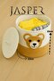 Jute Rope Beige Bear Figured Children's Room Set Concept Basket Organizer Ornament, Toy, Laundry Organizer - 4