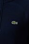 Relaxed Fit Long Sleeve Half Zipper Women's Knitwear Sweater Navy Blue - 4