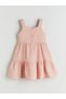 Two Mt Shop Quality Square Collar Bow Detail Girls' Muslin Dress - 3