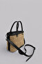 Cera Extra Light Soft Rope and Genuine Leather Detailed Stylish Design Straw Women's Hand and Shoulder Bag - 2