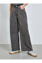 Women Stone Wash Wide Leg Jeans - 2