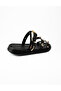 831 Black Stone Women's Slippers - 4