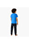 Printed Short Sleeves T-shirt and Pyjama Set - 4
