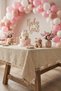 Organization Monika Tasseled Tablecloth - Baby Shower, Birthday, Engagement Bohemian Vintage Tablecloth - 4