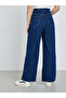 Women Wide Leg Panelled Jeans - 5