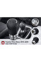 For Toyota Hilux Revo 2015-2019 Premium Gear Shift Knob High Quality Leather Textured |   Chrome Detailed - 2