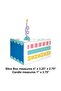 Party Patterns 3D Centerpiece 8ct - 3
