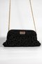 Handmade Black Knitted Bag