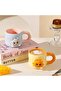 كوب سيراميك بتصميم قطة صغيرة، تصميم أنيق، مع علبة هدايا، كوب للقهوة والشاي - 3