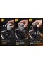 For Toyota Hilux Revo 2015-2019 Premium Gear Shift Knob High Quality Leather Textured |   Chrome Detailed - 3