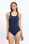 Women's Y-Cut Back Detailed Swimsuit 25Sw020St - 2