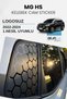 Mg Hs Compatible Butterfly Glass Sticker Set