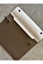 Laptop Case 13' 14' 15' Inch Notebook Vegan Faux Leather Bag Mink - 3