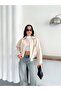 Belted Pleated Bomber Trench Jacket - 5