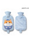 Cute Plush Hot Water Bottle with Soft Cover – Reusable Leak-Proof Heating Bag - 5