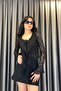 Noa Noa Lace-Up Lace Blouse - Black Black