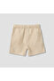 Collared Short Sleeve Shirt and Shorts Set with Waffle Texture - 5