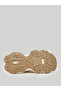 White Chunky Sole Lace-Up Sneakers - 6
