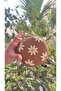 Girl's Straw Beige Daisy Figured Shoulder Bag and Buckle Set – Holiday Gift - 3