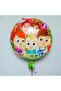 Cocomelon Balloon Set 1 Year Old Blue Numbered 9 Piece Boy Birthday Decoration - 5