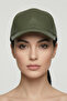 Women's Faux Leather Hat 010195 - Khaki - 2