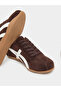 Women Brown Suede Retro Style Sneakers - 3