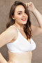 Non-Padded Non-Wired Full Coverage T-Shirt Bra in White - Cotton Rich - 4