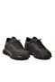 6706 Genuine Leather Black Matte Nubuck Men's Casual Shoes