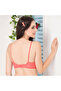 Non-padded Bra With Lace Cups In Reddish Pink - 4