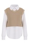 قميص LS POPLIN مع SW
