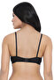 Padded UnderWired Full Coverage Checkered Print T-Shirt Bra in Multi Colour - 4