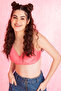 Padded Non-Wired Full Cup Multiway T-shirt Bra in Coral Pink - 3