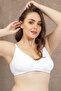Non-Padded Non-Wired Full Coverage T-Shirt Bra in White - Cotton Rich