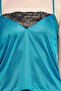 Chic Basic Cami Top & Shorts Set in Sky Blue - Satin - 5