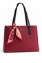 Women Large Tote Bag with Scarf – Premium Synthetic Leather Shoulder Handbag for Ladies(37cm*27cm) - 3