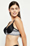 Padded Non-Wired Full Cup T-shirt Bra in Black - 3