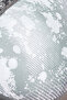 Padded Non-Wired Full Cup Paint Splatter Print T-shirt Bra in Dark Grey - Lace - 6