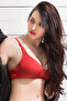 Non-Padded Non-Wired Full Coverage T-shirt Bra in Red - Cotton - 3