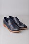 Seç 2654 Loafer Genuine Leather Men's Shoes Navy Blue
