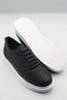 Men's Black Daily Flexible Comfortable Stitched Lightly Stitched Sole Walking Guaranteed Sports Shoes - 6