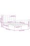4FT Bed Frame with Headboard, Small Double, Solid Wood - 8