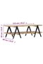 Coffee table, 115 x 60 x 40, solid mango wood - 7
