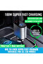 120W Car Charger, 5-in-1 Super Fast Charging Adapter with Retractable 31.5" Cables & Dual USB Ports - 2