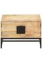 Coffee table, 67x67x45 cm, solid mango wood - 2