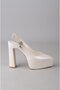 Seç 854 Platform Heel Women's Shoes (Heel:13Cm Platform:3Cm)