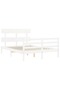 4FT Bed Frame with Headboard, Small Double, Solid Wood - 5